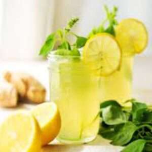 Limonada cu menta si ghimbir