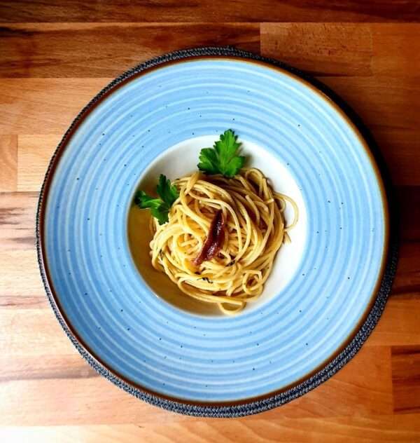 Spaghetti con alici
